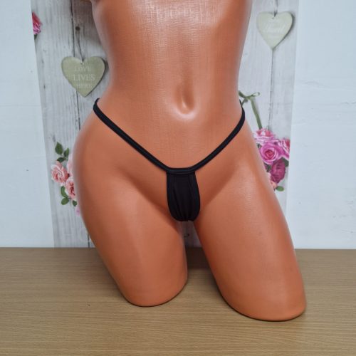 Csepp tanga -fekete