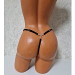 Ékszer tanga fekete -pink csipke