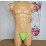 Tom férfi tanga -uvé pink-uvé zöld - fehér